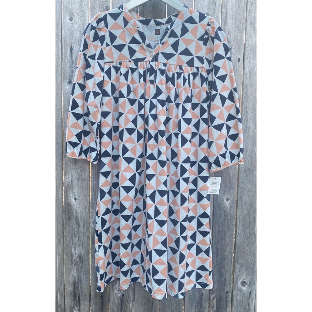 NWT Tea Collection Imogen Henley Dress Sz 8